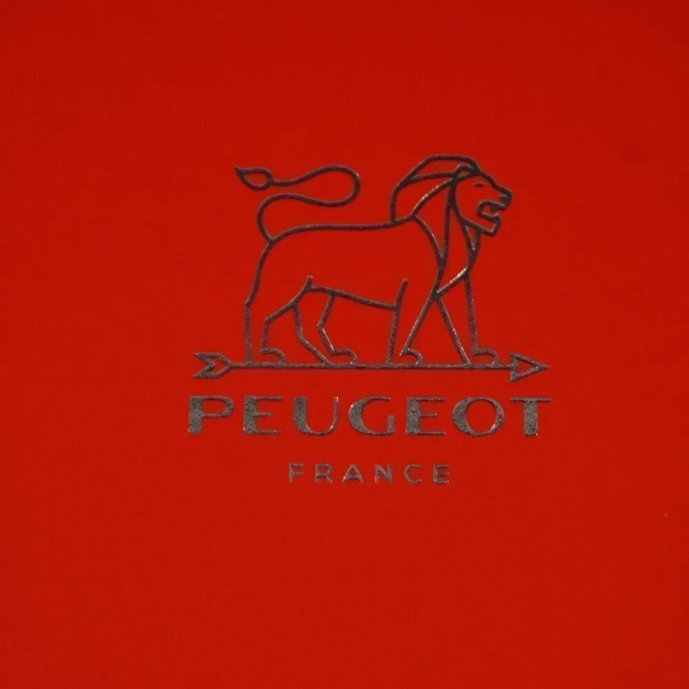Peugeot France Empty Gift Box 10.5 x 8 x 2.5 inch